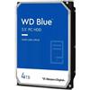 WESTERN DIGITAL Disco rigido interno da 3,5 pollici BLUE WD40EZZX 4TB 5400RPM