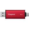 KINGSTON SSD esterno portatile con doppio connettore USB-A e C DUAL-PORTABLE 2TB