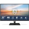 PHILIPS Monitor VA 4K UHD per PC 32E1N1800LA 31,5" 140HZ