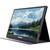 NILOX Monitor portatile IPS con USB-C e mini HDMI NXMP15FHD11 15,6" FHD 60HZ