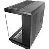 MARS GAMING Case per PC mid-tower invertito con vetro temperato MC-REV ATX-ARGB