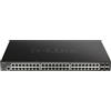 D-LINK Switch PoE gestito L3 a 52 porte DGS-1250-52XMP 4XSFP+ 10G