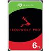 Disco rigido interno da 3,5 pollici per NAS IRONWOLF-PRO 6TB 7200RPM ST6000NT001