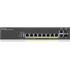 ZYXEL Switch gestito L2 Gigabit PoE a 8 porte GS2220-10HP 2X-COMBO