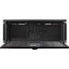 Chassis rack per server con serratura a chiave e alimentatore ridondante 4U 19"