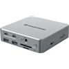 CONCEPTRONIC Docking station USB-C 15 in 1 DONN25G 3.2 GEN2 2XHDMI RJ45