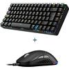HIDITEC Kit tastiera meccanica e mouse gaming wireless GM1K GX30-PRO