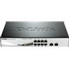 D-LINK Switch Gigabit PoE gestito a 8 porte con 2 SFP DGS-1210-08P L2