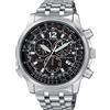 CITIZEN Crono Pilot Acciaio RADIOCONTROLLATO