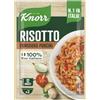 Knorr Risotto Pomodoro e Porcini, cremoso e gustoso pronto in 12 min, 175g | Con 100% riso italiano, senza conservanti e coloranti; da cuocere in pentola o microonde