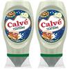 Calvé Salsa alla Tzaziki, Formato 250 ml, Salsa Tzaziki a Base di Cetrioli e Aglio, Ideale per Pinzimonio, Insalate, Carne e Pesce, Senza Coloranti, Senza Glutine, Vegano. (Confezione da 2)
