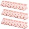 Cozary 27 Pezzi di Mollette per Bucato Antisegno in Plastica con Silicone | Antisegno, Silicone Morbido Protegge I Tessuti, Tenuta Antiscivolo Resiste Al Vento, Polivalente Per Casa, Ufficio & DIY.