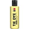Marabu TIE DYE INK, colore per batik in giallo pastello, 80 ml di colore a base d'acqua, vegano, colore brillante per tessuti chiari con contenuto di fibre sintetiche fino al 20%, 17300004218