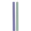 Villeroy & Boch - Fleur Gifts set di candele a bastoncino, 2 pezzi, dimensioni: circa 25 cm, blu e verde, candele decorative colorate per la tavola e la casa, forma a bastoncino, cera (paraffina)