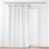 Douceur d'Intérieur, tenda trasparente con occhielli (140 x 280 cm) Mileo, bianco, tulle operato