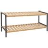 VINTHERA Scarpiera con 2 altezze 69 x 24,5 x 31 cm Bamboo