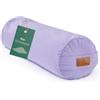 #DoYourYoga Cuscino cilindrico per yoga, 68 cm x 22 cm, imbottito con farro | Rivestimento lavabile, cuscino da yoga e sedia da meditazione, cuscino Zafu per Yin Yoga