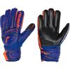 Reusch Guanti da portiere per bambini e ragazzi | Protezione delle dita e presa duratura | Per allenamenti e partite | Erba sintetica, erba naturale e campi in terra battuta | Taglie 4-8