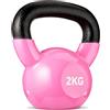 G5 HT SPORT [Kettlebell Professionale in Ghisa e Vinile] Pesi Da 2 A 24 kg | Per Allenamento Forza, Tonificazione, Functional Fitness, Cross Training, Home Gym e Sala Pesi | 11 Varianti di Peso