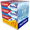 Colgate Max Fresh dentifricio con cristalli rinfrescanti 12 x 75 ml | dentifricio fresco durevole | sapore di menta fresca | protezione contro la carie