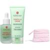 ERBORIAN | Siero Rosso alla Centella 30ml + Crema alla Centella 50ml + Pochette omaggio | Lenisce i rossori, idrata a lungo | Uniforma l'incarnato | Vegano