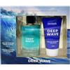 Zaymar Deep Wave Set Regalo Uomo, Eau De Parfum Spray 100 ml e Doccia Schiuma 150 ml