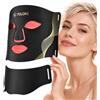 FOLOKE Maschera LED per Viso e Collo, 7 Luci, Design Portatile, USB-C | Un accessorio pratico per la tua routine beauty, a casa, in viaggio o nei momenti di relax.
