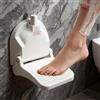 DYXDYC Poggiapiedi da doccia per gambe da barba, supporto pieghevole per radersi le gambe, ripiano antiscivolo per doccia, adatto per camper bagno, facile da trasportare durante i viaggi