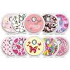 Diasticker® | FreeStyle Libre 3 Sensor Sticker - Adesivi per sensori - Set di 10 adesivi (Happy Pink)