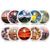 Diasticker® | FreeStyle Libre 3 Sensor Sticker - Adesivi per sensori - Set di 10 adesivi (Nature)