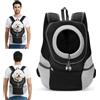 ALLSOPETS Zaino per Cani e Gatti, Trasportino Regolabile, Nero Carbone, M | Zaino Trasporto per Piccoli Cani e Gatti, Borsa da Viaggio Comoda per Bicicletta, Moto, Escursioni e Campeggio