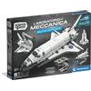Clementoni Scienza e Gioco Build- Shuttle Fluttuante, Laboratorio di Meccanica, Kit Costruzioni Bambini 8+ Anni, Modellino Spaziale NASA con Effetto Tensegrità, Made in Italy, Lingua Italiana, 19482