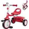 besrey Tricicli per bambini dai 24 mesi ai 5 anni, triciclo per bambini da 2 a 5 anni, triciclo per bambini, regalo e giocattoli per ragazzi e ragazze, tricicli per bambini