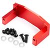 AXspeed 1 pz Servo Mount Post alluminio parti di ricambio per Tamiya TT01 TT-01 scala 1/10 RC Touring Car (rosso)