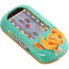 MotiveTech Gioco di Guida per Bambini Console di Guida Tavolo Volante con Display Integrato 200 Livelli Regolazione Passo Pulsanti Adatto per Sviluppo Tempismo , Verde