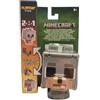 Minecraft Vanilla Flippin Figs Hostel Wolf and Tamed Wolf Action Figure per bambini dai 6 anni in su