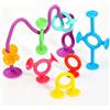 All Rose Giocattolo Ventosa Bambino 8pz Sensoriale Bagno Silicone (colore macaron) | All Rose 3 giocattoli bagno neonato. Spruzzo, silicone, BPA-free. Gioco acqua e vasca, sviluppa motricità.