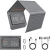 MHPOWOS Pannello solare pieghevole 40 W 19 V caricatore solare portatile con uscite USB C, USB A e DC, mini caricatore a libro per iPhone, iPad, power bank, campeggio, escursioni, viaggi all'aperto