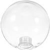 RUNROTOO Vetro Trasparente Paralume G9 a Sfera per Lampade Moderne | Ricambio 1 Pezzo, Finitura Liscia e Chiara, Diffusione Morbida, per Sospensioni e Salotti