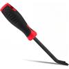 Notoke Estrattore unghie professionale a forma di U - Strumento ad alte prestazioni per la rimozione di chiodi, graffette e graffette in moquette, legno, parquet, laminato, mobili e costruzione, acciaio