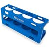 Syncro System Porta bombolette spray in alluminio per scaffale furgone officina mobile - 4 posti diam. 65mm fianco 31cm