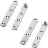gexuamz Cerniere per porta pivot cerniera - 2 paia di cerniere girevoli a 360 gradi in acciaio inox nascosto Up Down Shaft Giù Girevole Nucleo Shift Mobili Porta Rotante Cerniera per Porta Armadio Scarpe
