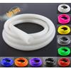 Schlauchland 1m TUBO flessibile VARIO Silicone ID-Ø 10mm trasparente 200°C | Tubo Vuoto l'acqua raffreddamento | MOLTE DIMENSIONI E COLORI | Tubi aspirazione Condotto Gomma al metro tessuto Liquido refrigerante