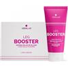 Veralab Leg Booster Long Version - Sistema Cellulite in 2 fasi Con Crema E Guaina Micromassaggiante Corsaro taglia M/L