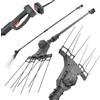CILLI Abbacchiatore a Batteria per Olive B-650, Elettrico Brushless 650 W | Pettini in Carbonio, Asta Telescopica in Alluminio, 232-315 cm