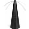 HaushaltO Set di ventilatore per mosche, pratico repellente per mosche e vespe, per tavolo e terrazza, scacciamosche (nero)