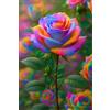 UVJGNDF Raro Rosa, Perenne, Resistente - Adatta ai principianti, Adatto per uso interno ed esterno-1bulbi-B