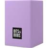 Grafoplás | Matita in silicone | Lavanda Pastello | 9,5 x 6,5 x 6,5 cm | Perfetto per scrivania | Bits&Bobs Pop Up Design | Colori pastello