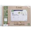 Exacompta - Rif. 6230E - Bustina da 10 buste forate A3 Forever, in polipropilene granulato riciclato, spessore 9/100°, dimensioni: 33 x 46,5 cm, cristallo traslucido