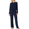 Amazon Essentials x Sofia Grainge Set Pigiama a Maniche Lunghe Stile Henley Donna